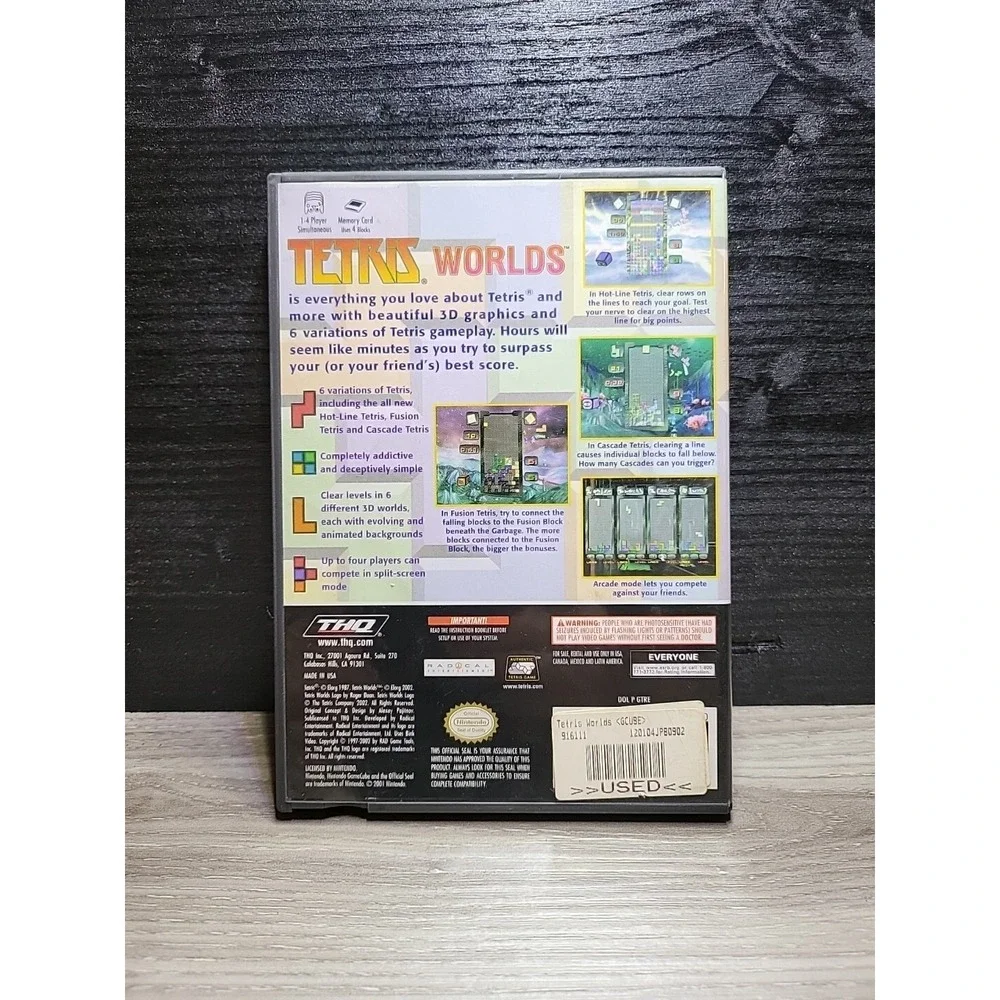 Nintendo Gamecube - Tetris Worlds - 2002